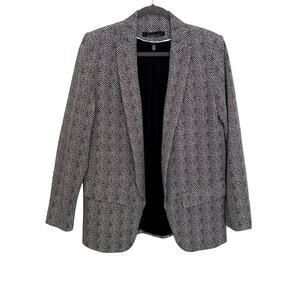 White House Black Market Open Front Stretch Blazer Size 8